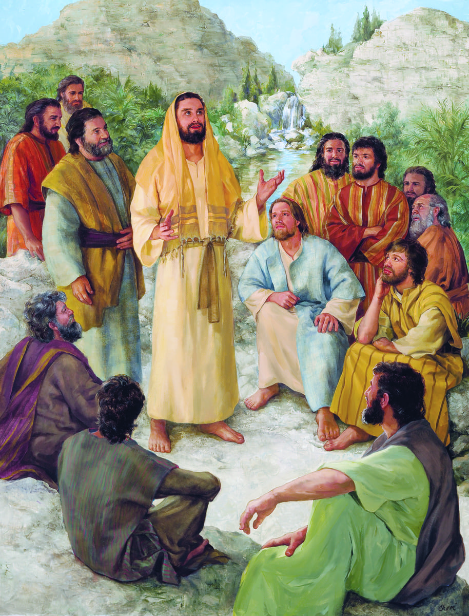 Jesus Teaching The Lord's Prayer